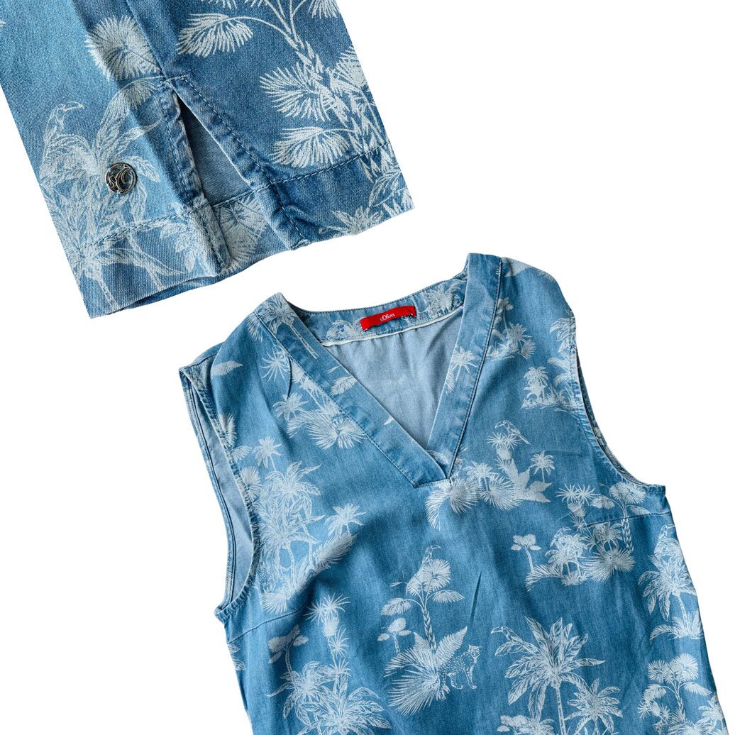 s.Oliver Denim Dress - VALUESPOT Limited